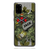 Personalized Canadian Army Camo Phone Case Printed T3Q 0404