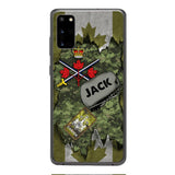 Personalized Canadian Army Camo Phone Case Printed T3Q 0404