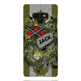 Personalized Canadian Army Camo Phone Case Printed T3Q 0404