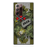 Personalized Canadian Army Camo Phone Case Printed T3Q 0404
