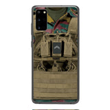 Personalized Belgian Soldier Phone Case Printed 22APR-DT05