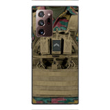 Personalized Belgian Soldier Phone Case Printed 22APR-DT05