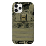 Personalized French Soldier Phone Case Printed 22APR-DT05