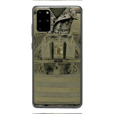 Personalized U.S Soldier Phone Case Printed 22APR-DT05
