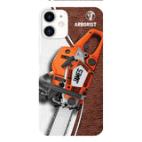 Personalized Arborist Phonecase Printed 22APR-LN05