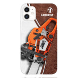 Personalized Arborist Phonecase Printed 22APR-LN05
