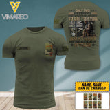 PERSONALIZED AUSTRALIAN SOLIDER ARMY JESUS CHRIST TSHIRT PRINTED M3Q 0504