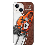 Personalized Arborist Phonecase Printed 22APR-LN05