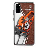 Personalized Arborist Phonecase Printed 22APR-LN05