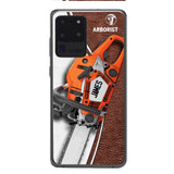 Personalized Arborist Phonecase Printed 22APR-LN05