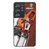 Personalized Arborist Phonecase Printed 22APR-LN05