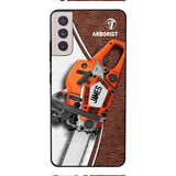 Personalized Arborist Phonecase Printed 22APR-LN05