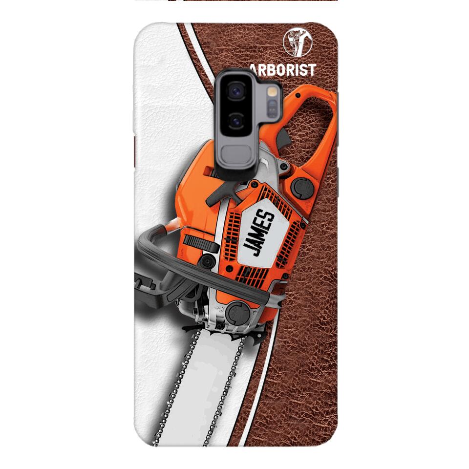 Personalized Arborist Phonecase Printed 22APR-LN05