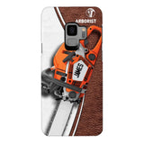 Personalized Arborist Phonecase Printed 22APR-LN05