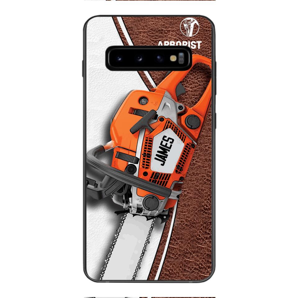 Personalized Arborist Phonecase Printed 22APR-LN05