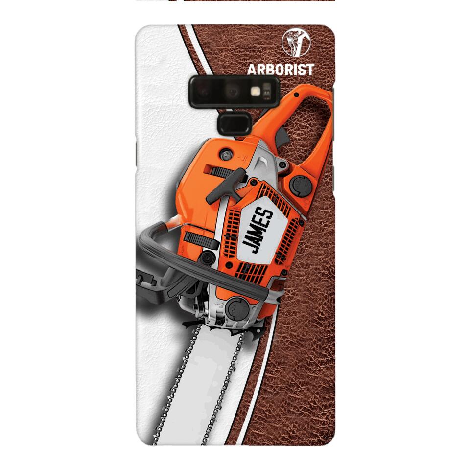 Personalized Arborist Phonecase Printed 22APR-LN05