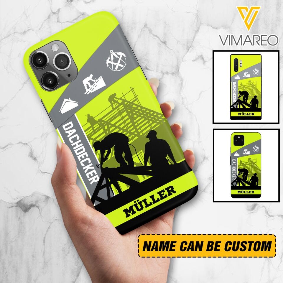 Personalized Dachdecker Phone Case Printed 22APR-HC05