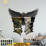 Personalized German Soldier Metal Sign Printed 22APR-DT06