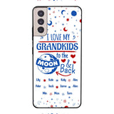 Personalized I Love My Grandkid Phone Case Printed 3T 0604