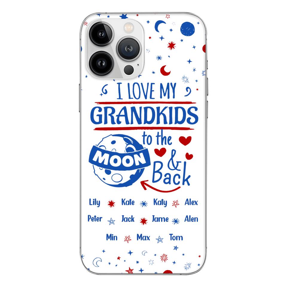 Personalized I Love My Grandkid Phone Case Printed 3T 0604