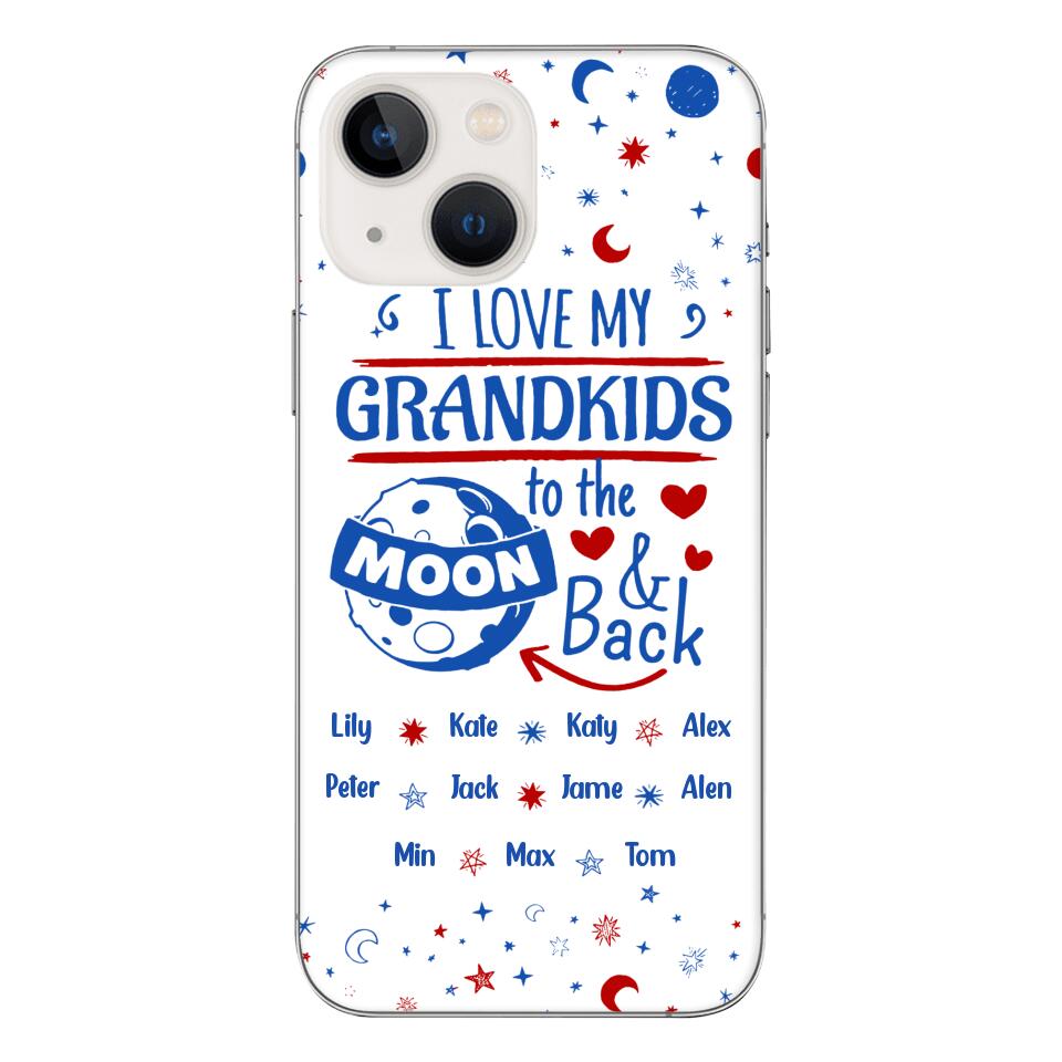 Personalized I Love My Grandkid Phone Case Printed 3T 0604