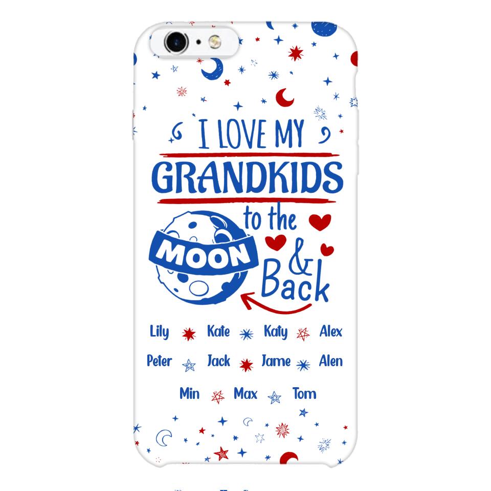 Personalized I Love My Grandkid Phone Case Printed 3T 0604