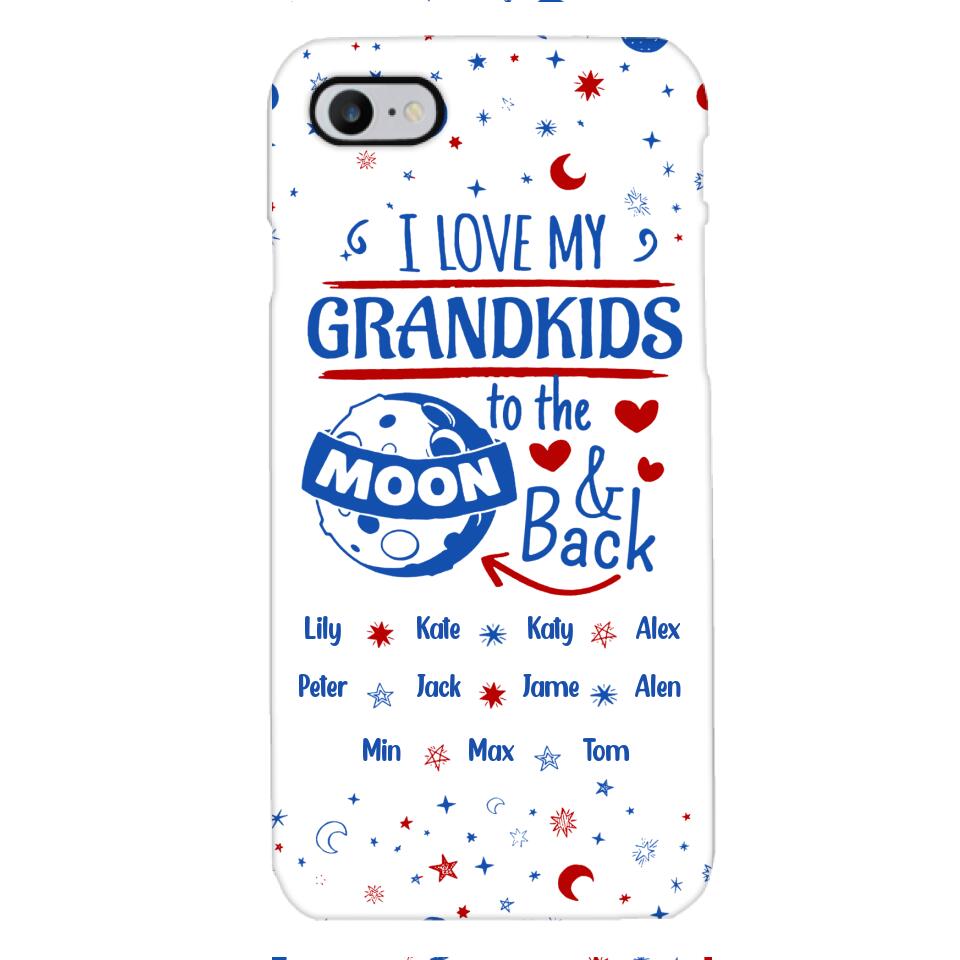 Personalized I Love My Grandkid Phone Case Printed 3T 0604
