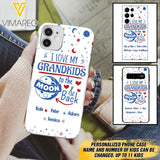 Personalized I Love My Grandkid Phone Case Printed 3T 0604
