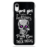 Personalized Girl with tattoos Phone Case Printed T3Q 0604