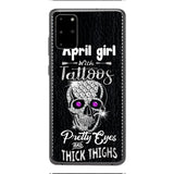 Personalized Girl with tattoos Phone Case Printed T3Q 0604