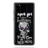 Personalized Girl with tattoos Phone Case Printed T3Q 0604