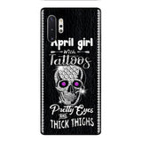 Personalized Girl with tattoos Phone Case Printed T3Q 0604