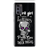 Personalized Girl with tattoos Phone Case Printed T3Q 0604