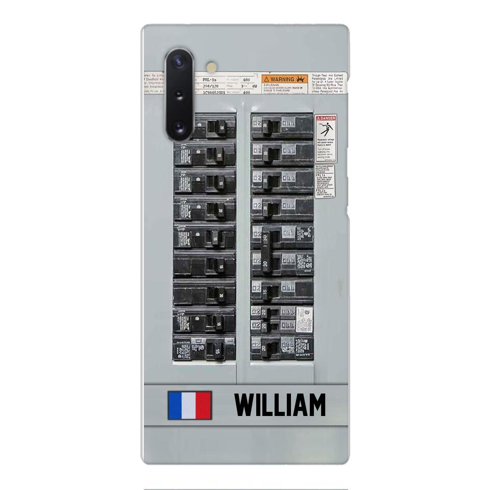 Personalized France Electrician Phone Case Printed 22APR-MQ06