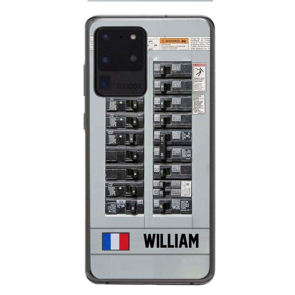 Personalized France Electrician Phone Case Printed 22APR-MQ06