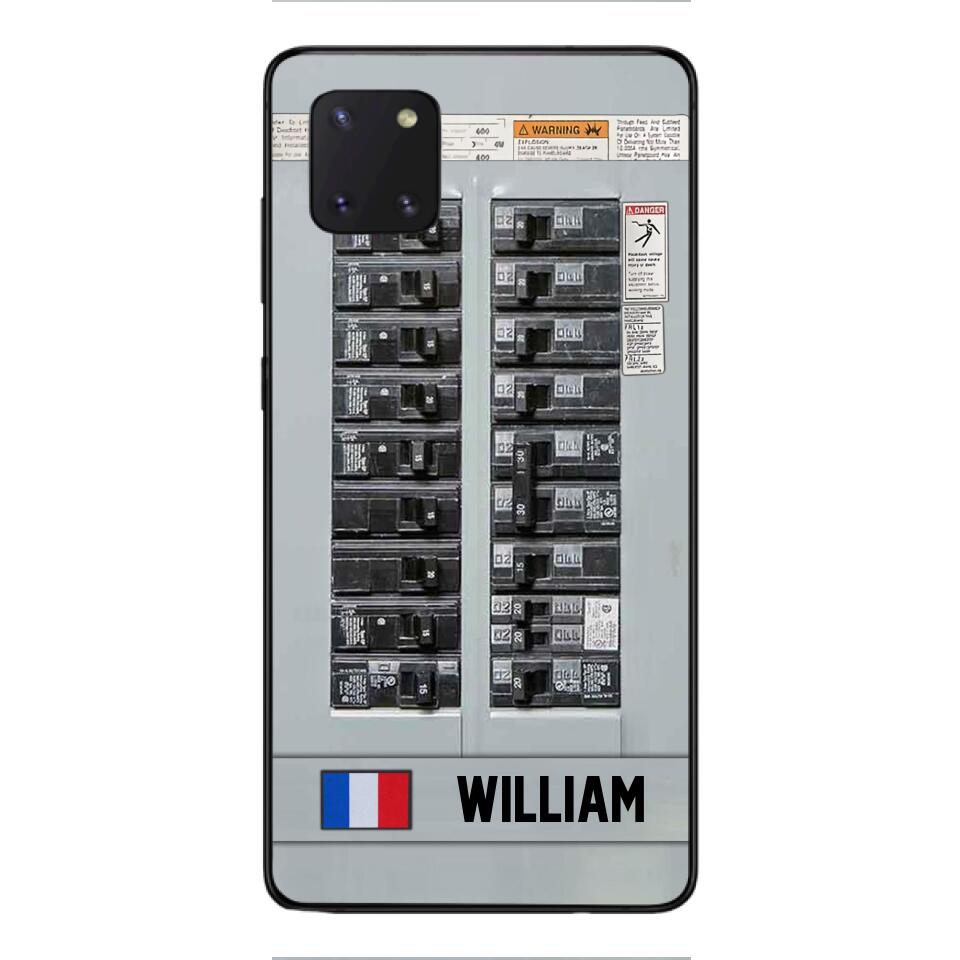 Personalized France Electrician Phone Case Printed 22APR-MQ06