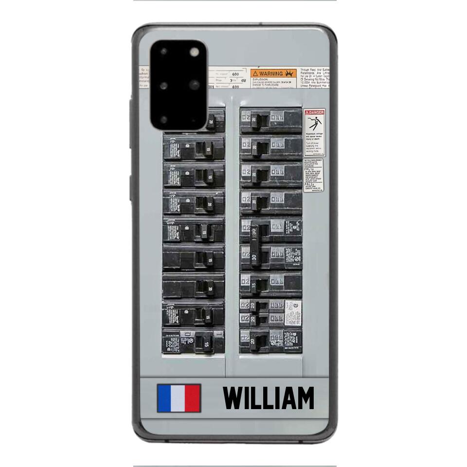 Personalized France Electrician Phone Case Printed 22APR-MQ06