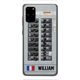 Personalized France Electrician Phone Case Printed 22APR-MQ06