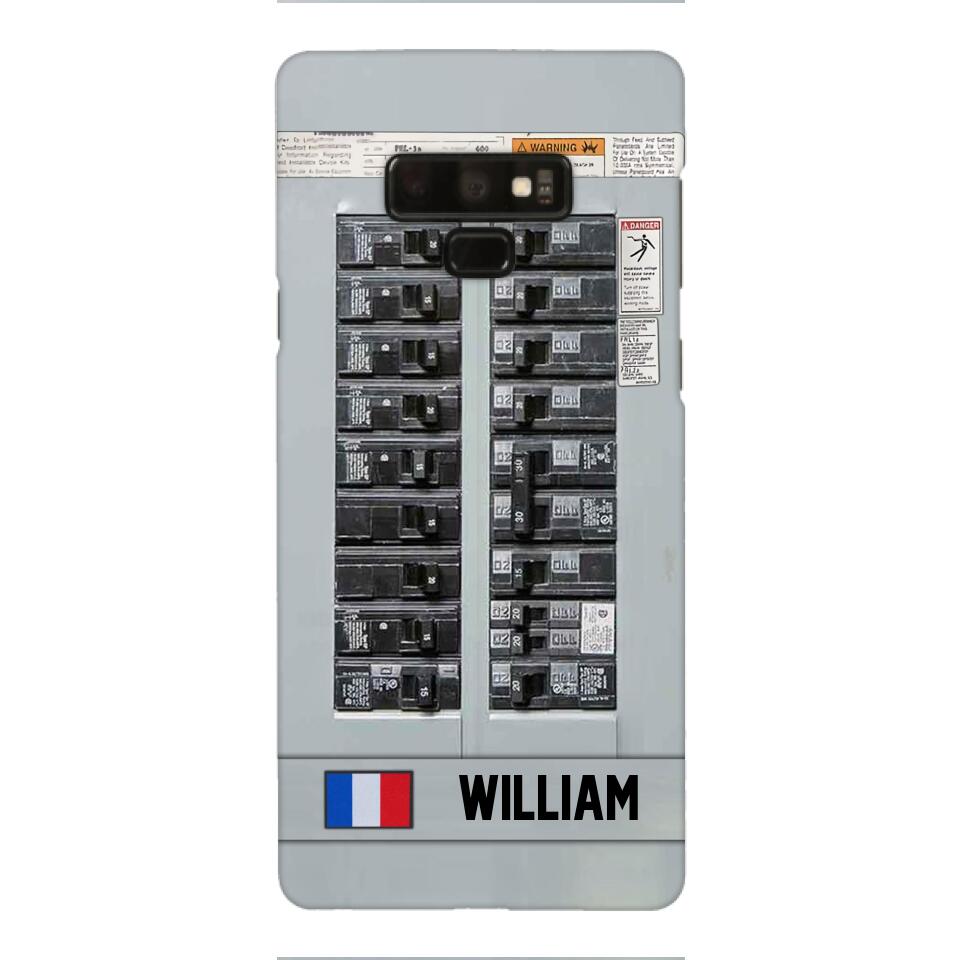 Personalized France Electrician Phone Case Printed 22APR-MQ06