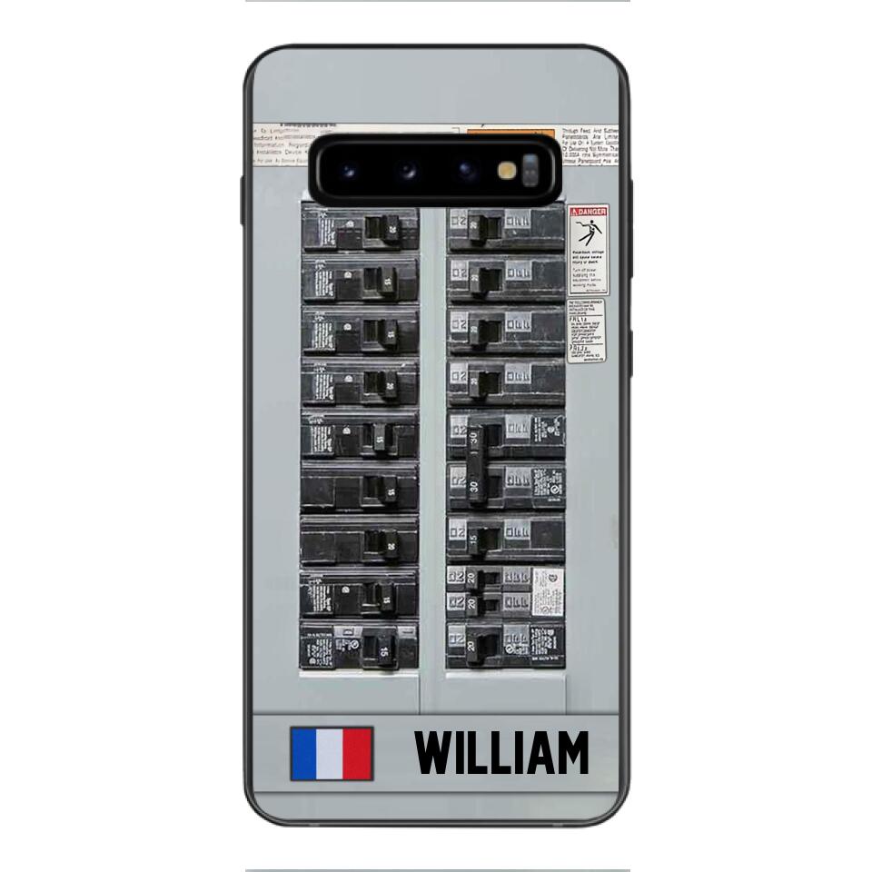 Personalized France Electrician Phone Case Printed 22APR-MQ06