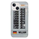 Personalized German Electrician Phone Case Printed 22APR-MQ06