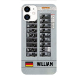Personalized German Electrician Phone Case Printed 22APR-MQ06