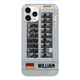 Personalized German Electrician Phone Case Printed 22APR-MQ06