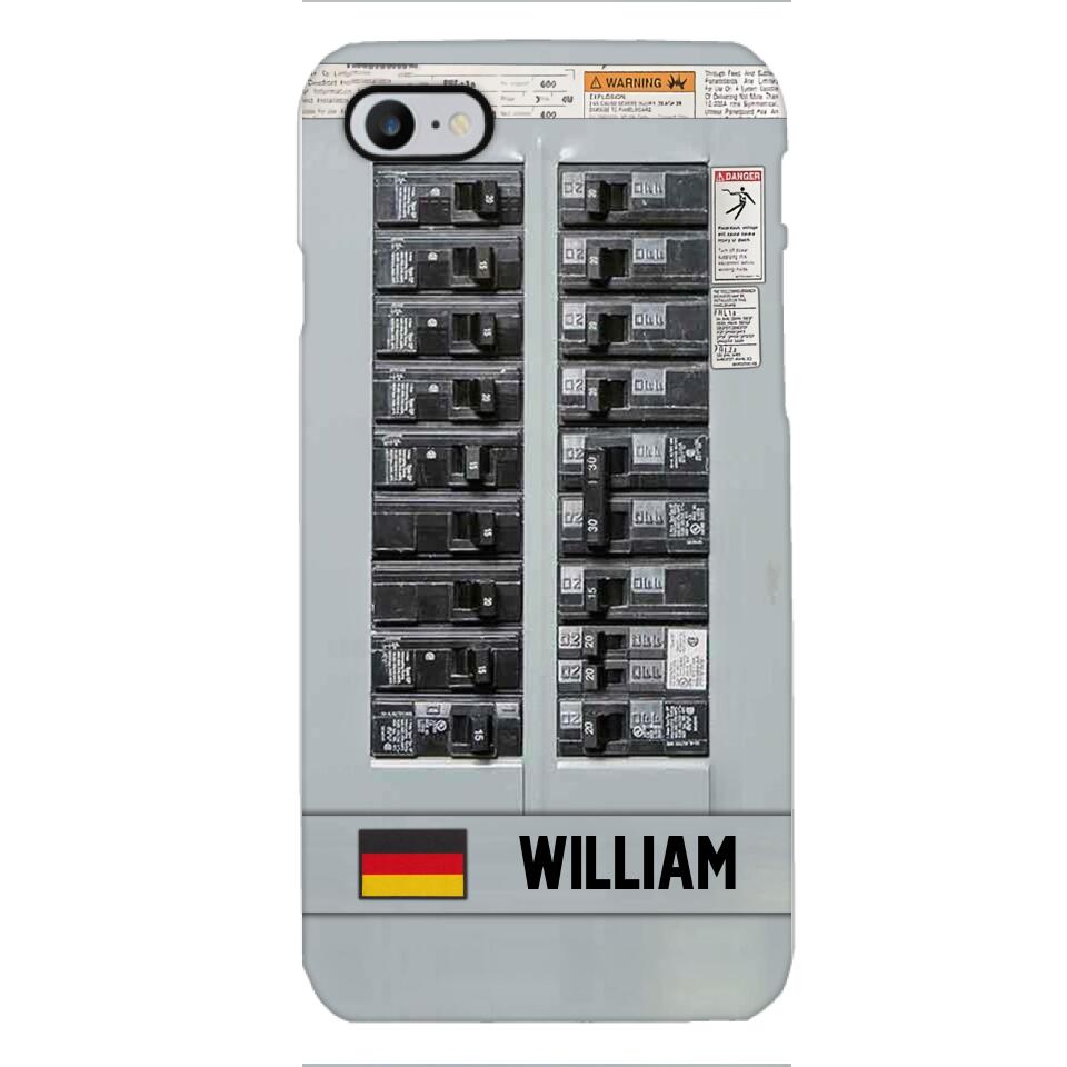 Personalized German Electrician Phone Case Printed 22APR-MQ06