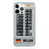 Personalized German Electrician Phone Case Printed 22APR-MQ06