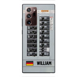Personalized German Electrician Phone Case Printed 22APR-MQ06