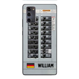 Personalized German Electrician Phone Case Printed 22APR-MQ06