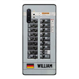 Personalized German Electrician Phone Case Printed 22APR-MQ06