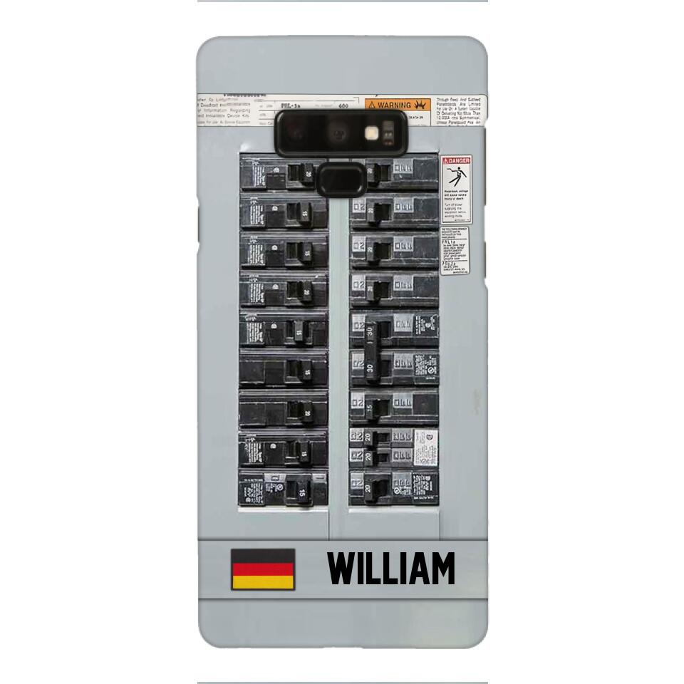 Personalized German Electrician Phone Case Printed 22APR-MQ06
