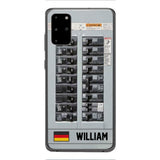 Personalized German Electrician Phone Case Printed 22APR-MQ06
